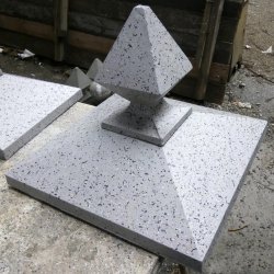 Колпак на забор пирамида 1,5×1,5 кирпича