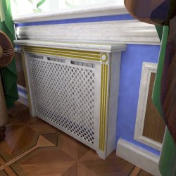 Экран отопления из МДФ короб 