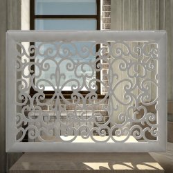 Экран отопления из МДФ короб 