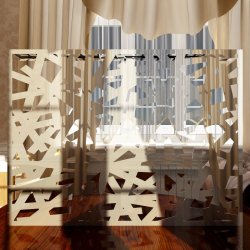 Экран декоративный зеркальный 