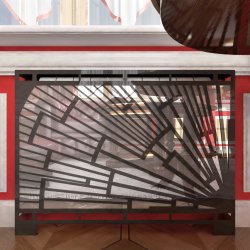 Экран декоративный зеркальный 