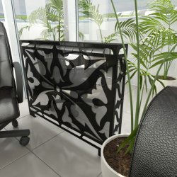 Экран декоративный зеркальный 