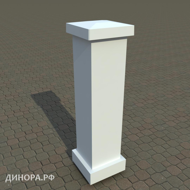 Столб-тумба для балюстрады