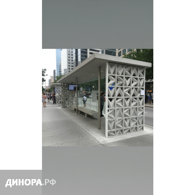 Блок для ограждений 288*288*140 мм