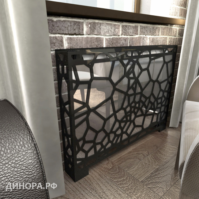 Экран декоративный зеркальный 