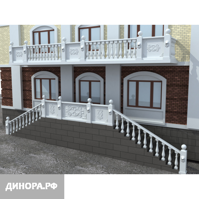 Балюстрада с балясинами «Классические»